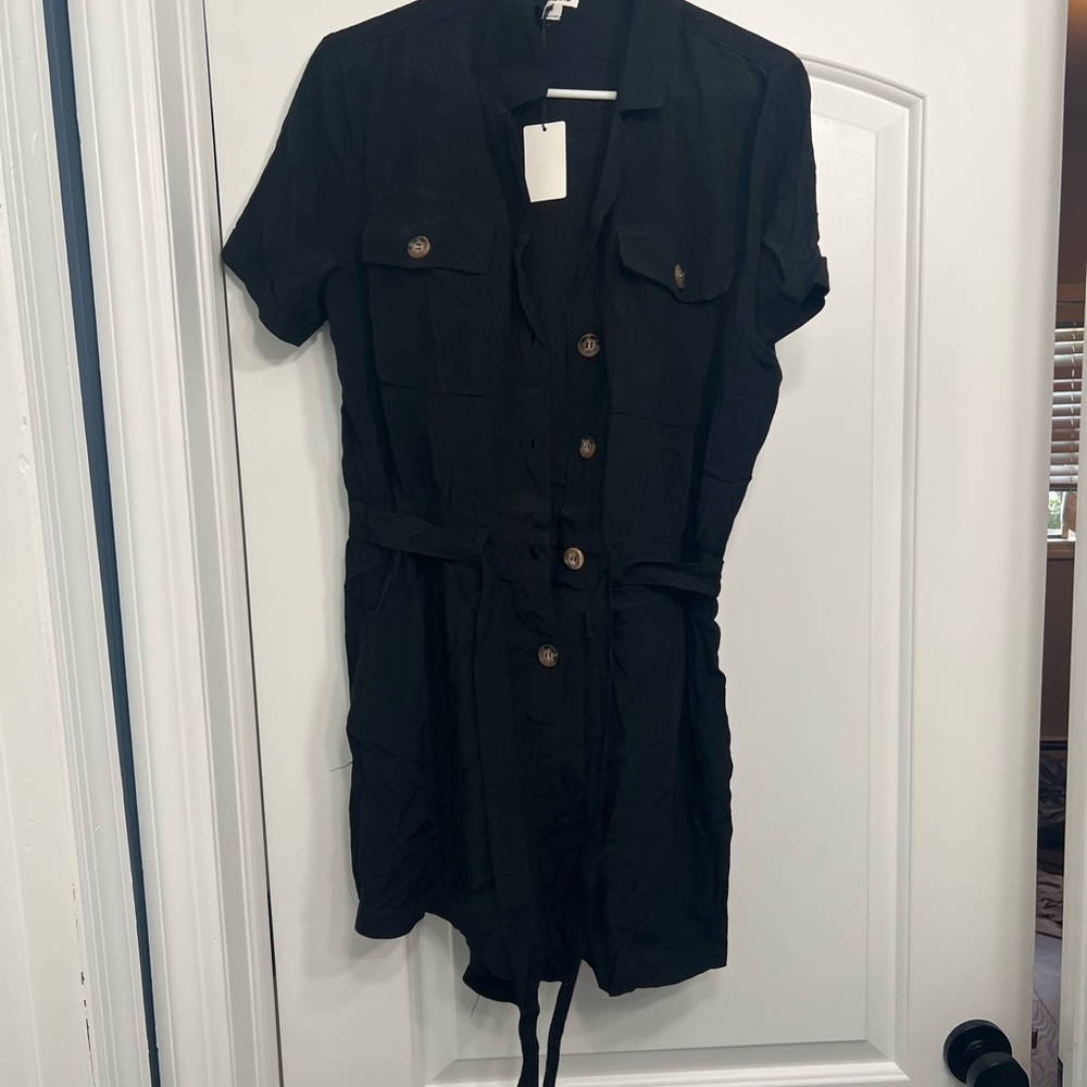 NWT ICE BIRD: BLACK ROMPER